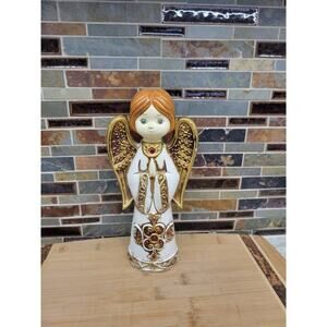 Vintage Paper Mache Angel Figurine, Christmas Decor, Ardco?